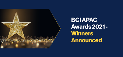 BCI APAC Awards 2021 - Winners Announced