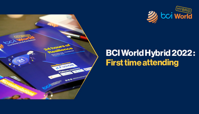 BCI World Hybrid 2022: First time attending