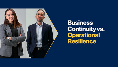 Business Continuity vs. Operational Resilience