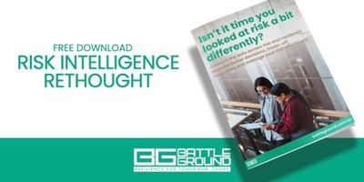 Risk intelligence. Re-thought.