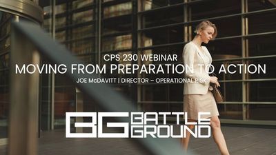 CPS 230: From Preparation to Action