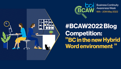 BCAW 2022 Blog Competition: 'BC in the new Hybrid Work environment'