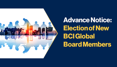 Advance Notice: Election of New BCI Global Board Members