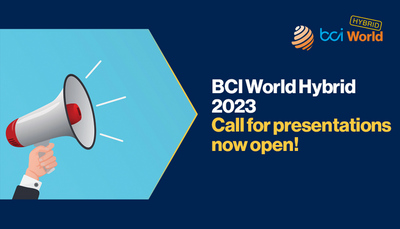 BCI World Hybrid 2023 - Call for Presentations now Open!