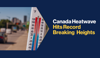 Canada heatwave hits record breaking heights of 46.6C