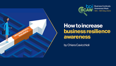 How to increase business resilience awareness