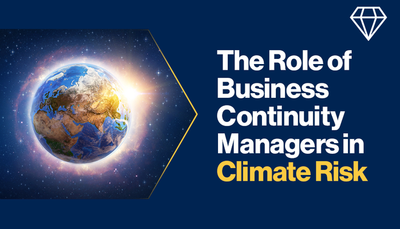 The Role of Business Continuity Managers in Climate Risk