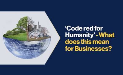IPCC Report &lsquo;code red for humanity&rsquo; but what does this mean for businesses?