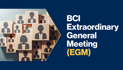 BCI Extraordinary General Meeting (EGM)
