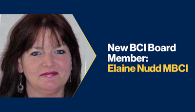 New BCI Board Member: Elaine Nudd MBCI