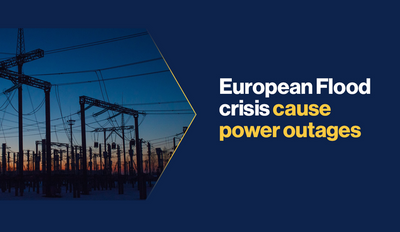European Flood crisis cause power outages