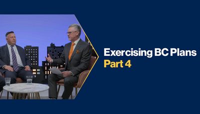 Exercising Business Continuity Plans - Part 4