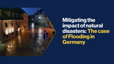 Mitigating the impact of natural disasters: The case of Flooding in Germany