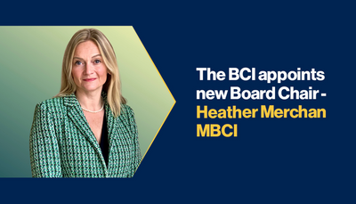 The BCI appoints new Board Chair &ndash; Heather Merchan MBCI