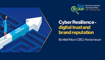 Cyber Resilience - digital trust and brand reputation
