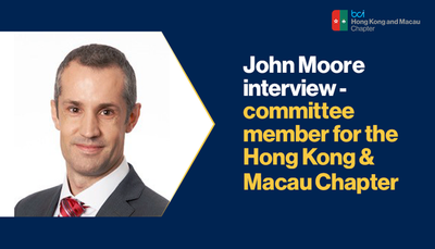 John Moore interview -   committee member for the Hong Kong &amp; Macau Chapter