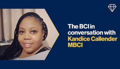 The BCI in conversation with Kandice Callender MBCI