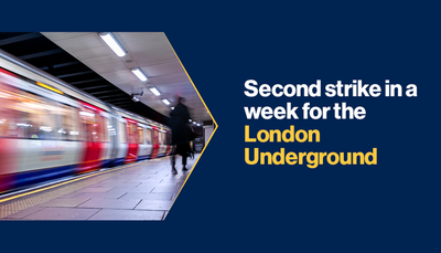 Second strike in a week for the London Underground