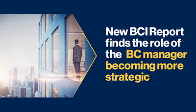 New BCI Report finds the role of the BC manager becoming more strategic