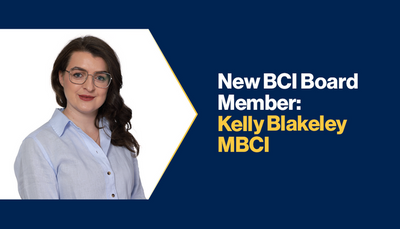 New BCI Board Member: Kelly Blakeley MBCI
