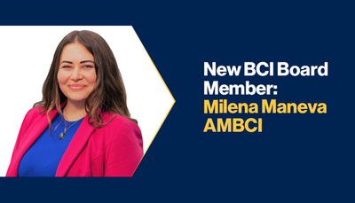 New BCI Board Member: Milena Maneva AMBCI