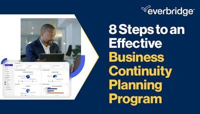 8 Steps to an Effective Business Continuity Planning Program