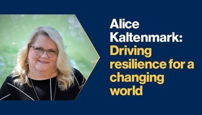 Alice Kaltenmark: Driving Resilience for a Changing World