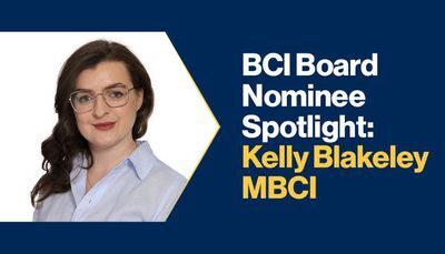 BCI Board Nominee Spotlight: Kelly Blakeley MBCI