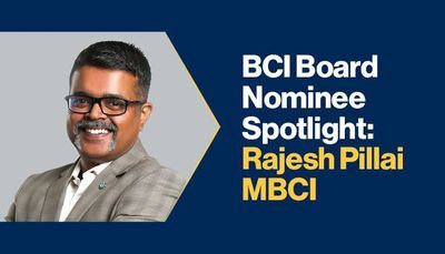 BCI Board Nominee Spotlight: Rajesh Pillai MBCI