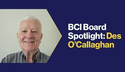 BCI Board Spotlight: Des O&rsquo;Callaghan