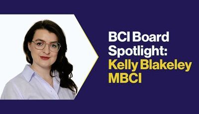 BCI Board Spotlight: Kelly Blakeley MBCI