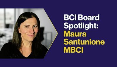 BCI Board Spotlight: Maura Santunione MBCI