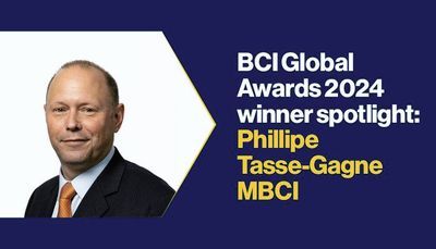 BCI Global Award 2024 Winner Spotlight: Phillipe Tasse-Gagne MBCI