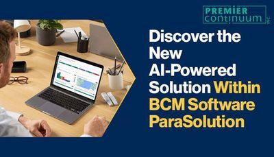 Discover the New AI-Powered Solution within BCM Software ParaSolution