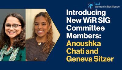 Introducing New WiR SIG Committee Members: Anoushka Chati and Geneva Sitzer