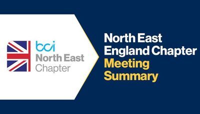 North East England Chapter Meeting Summary
