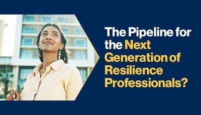 The Pipeline for the Next Generation of Resilience Professionals?