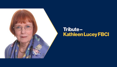 Tribute &ndash; Kathleen Lucey FBCI