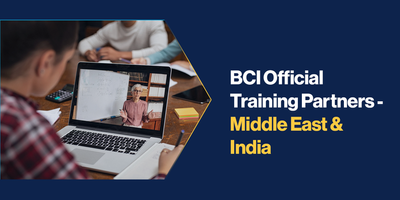 BCI Licenced Training Partners &ndash; Middle East &amp; India