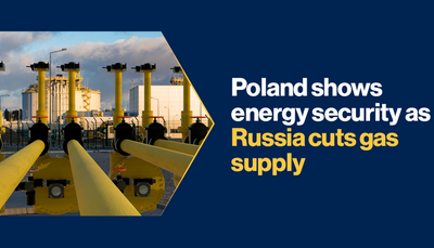 Poland shows energy security as Russia cuts gas supply