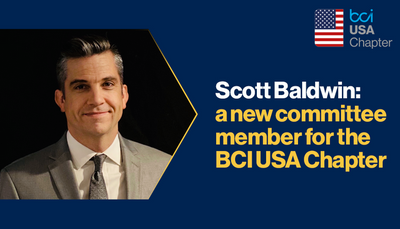 Scott Baldwin: a new committee member for the BCI USA Chapter