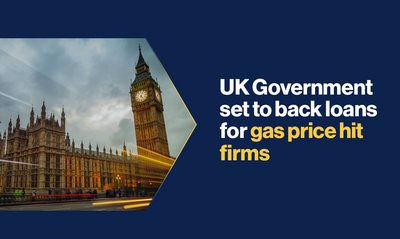 UK Government set to back loans for gas price hit firms