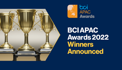 BCI APAC Awards 2022 - Winners Announced