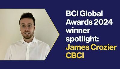 BCI Global Award 2024 Winner Spotlight: James Crozier CBCI