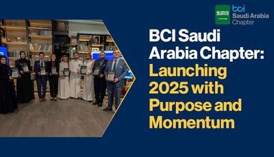 BCI Saudi Arabia Chapter: Launching 2025 with Purpose and Momentum