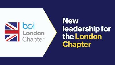 New Leadership for the London Chapter