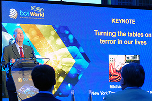 Michael Hingson Speaking at BCI World Hybrid 2024
