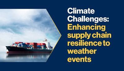 Climate Challenges: Enhancing Supply Chain Resilience to Weather Events