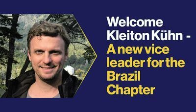 Welcome Kleiton K&uuml;hn  - A new vice leader for the Brazil Chapter