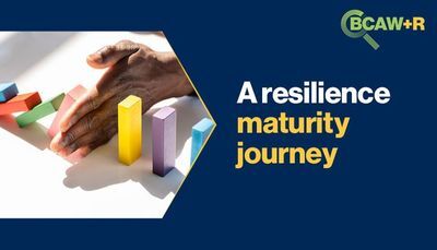 A Resilience Maturity Journey